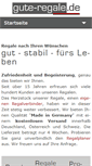 Mobile Screenshot of gute-regale.de